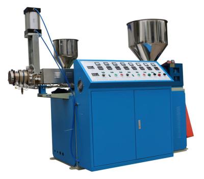 China Two Colors plastic drinking Straw extruder machine for sale