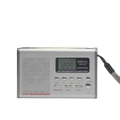 China AM/FM 2 BANDS RADIO 2022 Newly Designed Portable Radio ST-D621 2 Band Radios + Digital Alarm Clock Radio for sale