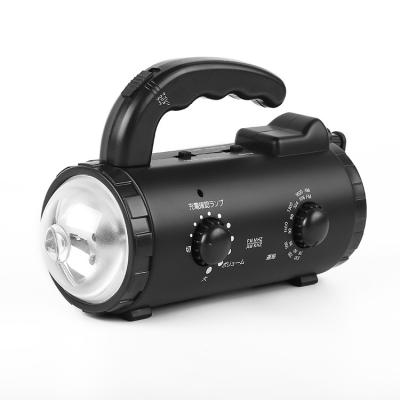 China PORTABLE Emergency Flashlight Radio With Phone Charger AM/FM Smart Radio LED Light With Mobile Phone Charger for sale