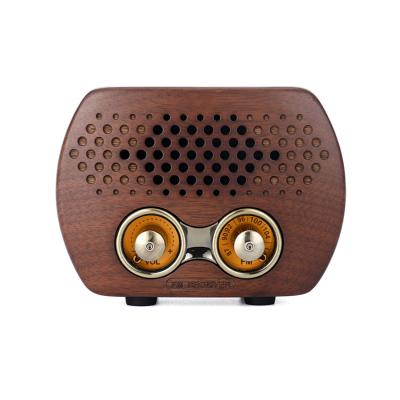 China BT Logo Retro Wireless Creative Wireless Speaker Smart Radio Custom BT Speaker for sale