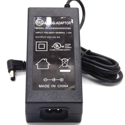 China Computer laptop 110v 220v to 19v 22v 4a 6a accessories adaptador power adapter KC.FCC.CE.SA A.3C.CCTV for sale