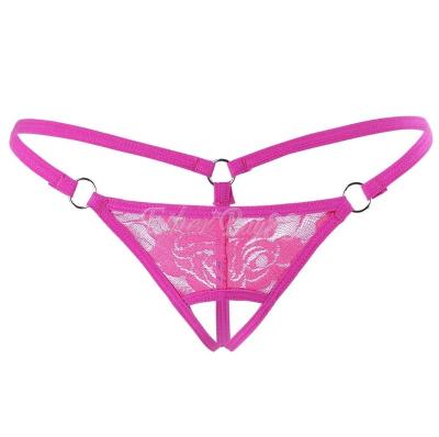 China Low Waist T Lingerie Lace Bikini Sexy Thong Underwear Women Pants Style for sale