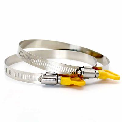 China Hot American Auto Parts Sale W1/W4 Quick Release Hose Clamp With Plastic Butterfly Grip for sale