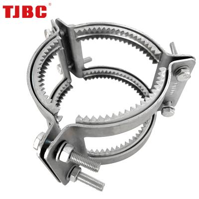 China Heavy Duty High Quality Pipe Support Clip Metal Inch With Metric Heavy Duty Standard for sale