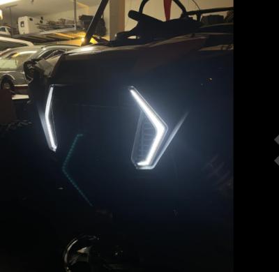 China 2021 NEWEST FLASHING FANG LIGHT KIT For FRONT POLAR STAR RZR XP 1000 & TURBO S KS-HP-36RGBW for sale