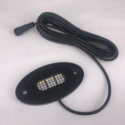 China NEWEST MAX RGBW 36 LED Rock Light Pod For Truck ATV UTV Offroad Boat By APP BT Controlled KS-HP-36RGBW for sale