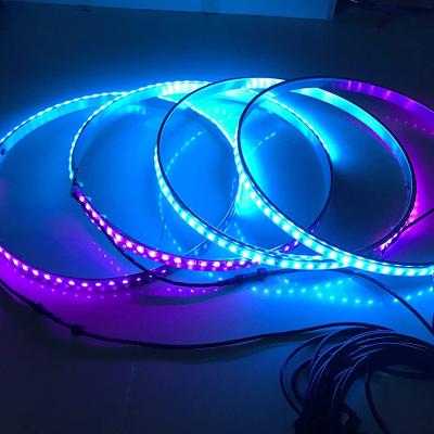 China AUTO CAR APP 43cm waterproof car led wheel light led wheel ring light for sale