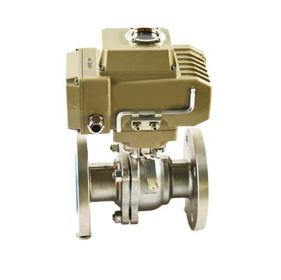 China Hot Selling Good Quality Cast Steel Stainless Steel Electric Hydraulic Ball Valve for sale