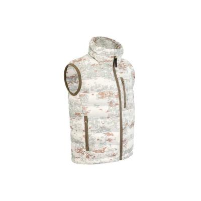 China Water Proof Winter Warm Style Down Vests With Snow Fall Camouflage for sale