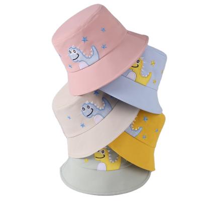 China 2021 New Comfortable Children's Hat Summer Fisherman's Bucket Hat Children's Sun Sun Protection Baby Hats Eco-friendly for sale