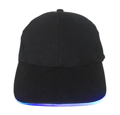 China Fashion Halloween Interpretive Party Hat Sun Hat Men's and Women's COMMON Racial Discrimination Solid Baseball Hat with LED Light for sale