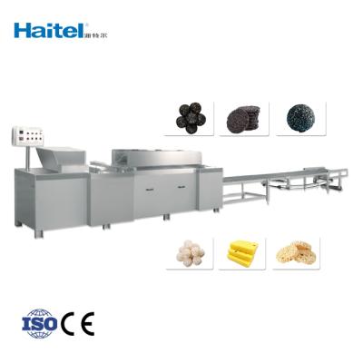 China Hot Sales Peanut and Rice Bar Food Machinery Inflated Candy Rice Production Line for sale