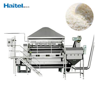 China Factory Full Automatic Production Line For Making Oatmeal Rice Flakes Rice Flour Potato Starch for sale