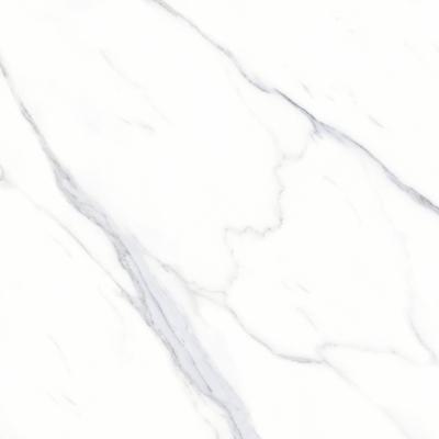 China Glazed Metallic Tiles Goodone Inkjet Polished Glazed Porcelain Carrara White Marble Tile for sale