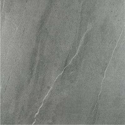 China Goodone Porcelain Tiles Rustic Solid 24X24 Non Slip Rectified Porcelain Tile Light Yellow Concrete Tile for sale