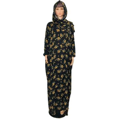 China Best Casual and Comfortable Wear Arabic Choice Islam Prayer Clothes Muslim Women Abaya Dress For Pray Wholesale With Scarf for sale