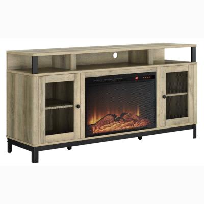 China With Stand American Cabinet Fireplace TV Furniture Modern Fireplace Style Living Room Furniture for sale