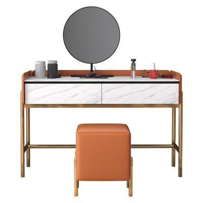 China Nordic style luxury high-grade woman's dressing table luxury makeup table for sale