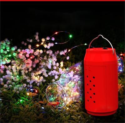 China 2023 Degradable/Explosion-Proof/Polluted Waterproof Christmas Solar Led Fair String Lights Wedding Decoration Garland Lights Led Holiday Party Garden Decoration for sale