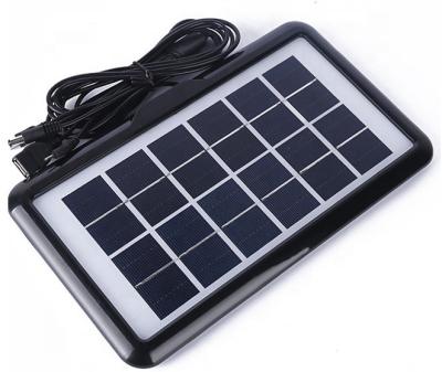 China Fast Type C Emergency Practicing Mini Solar Panel 6v 3.2w Silicon Polycrystalline Solar Panel Low Price For Phone Led Light for sale