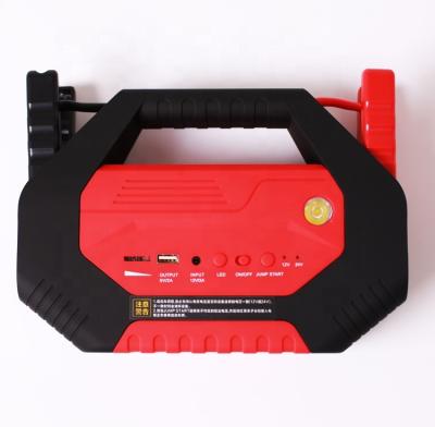 China Generate electricity charging moblie and lighting when add salt water high power emergency power supply for vehicles 12 peak current portable car jump starter power bank /24v 500/1000a for sale