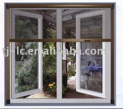 China 130*160cm Retractable Roller SCREEN WINDOW European Style for sale