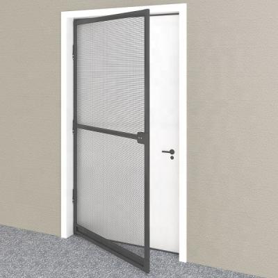 China Economical And Durable Waterproof Quality DIY 100x210cm Hinge Door With Screen for sale