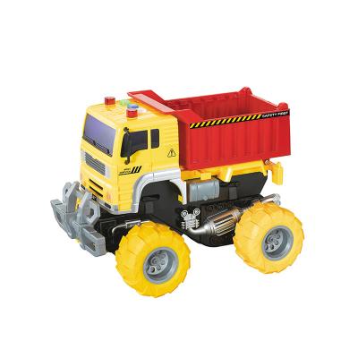 China Funny Construction Truck Toys for Boys and Girls, Inertia Car Pull Back Vehicle Playsets, Friction Powered Push and Go Toy Cars, Jump for sale