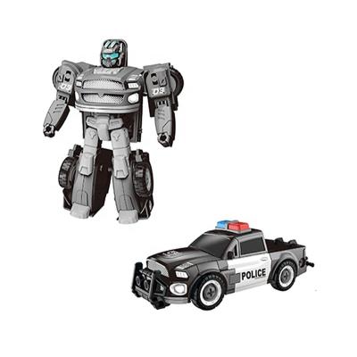 China Toy Educate Cool Car Model diecast toy for kids deformation car robot transformation for sale