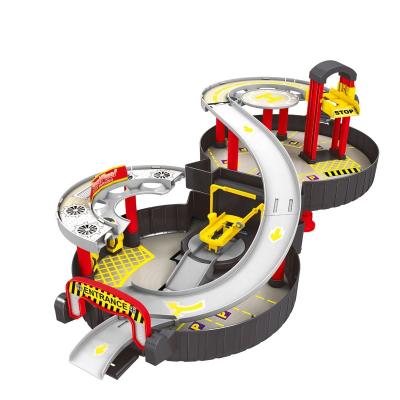 China Flexible Tracks Set Rail Car High Speed ​​Race Car Kid Toys Slot Toy With Flexible Assemble Track Car Tracks for sale