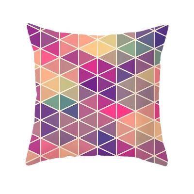 China Non-Toxic Modern Decorative Cushion Covers Geometric 3d Design Luxury Pillow 18x18 Cases Standard Size for sale