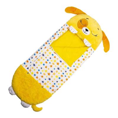 China Wholesale Custom Kids Sleeping Bag 2021 New Style Plush Dog Pillow Plush Kids Sleeping Bag for sale