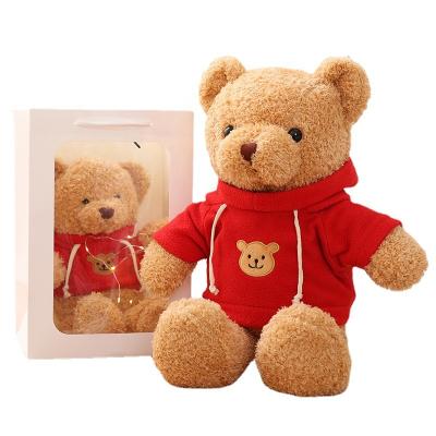 China Comfortable Wholesale Custom Stuffed Soft Lovely Teddy Bear Plush Doll Bear Doll Baby Gifts for sale