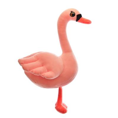 China best made toys plush toys best made toys plush toys pink swan diy plush cartoon plush toys for sale