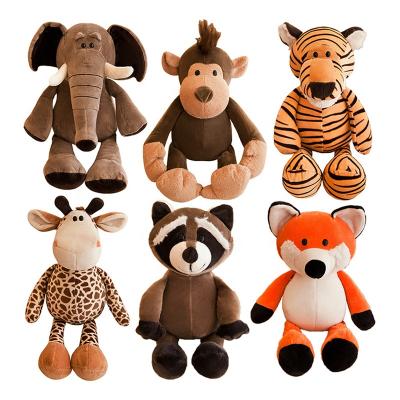 China Super Soft Tiger 100% PP Cotton Stuffed Small Plush High Quality Plush Toys For Children for sale