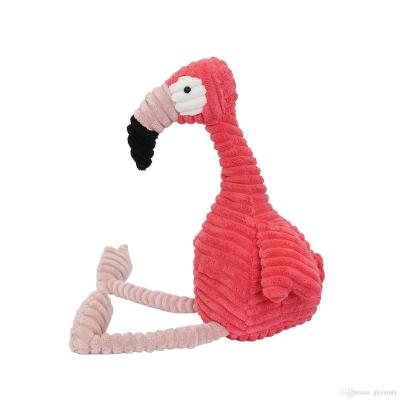 China New Design Custom Made Pink Flamingo Stuffed Animals Promotional Soft Plush Toy for sale