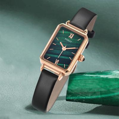 China Private Lady Chronograph Logo Custom Accept Fashion Small Square Brand Wrist Watches with Competitive Price for sale