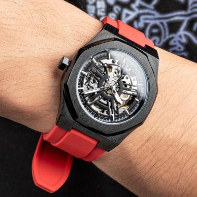 China Classic Water Resistant Fashion Silicone Strap New Fastrack Automatic Custom Luxury Wristwatch For Men for sale