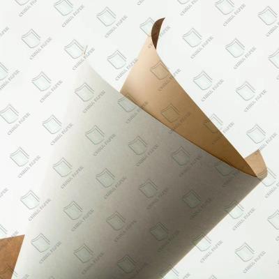 China Hot Sale White Top Testliner Brown Kraft Paper with Competitive Price for sale