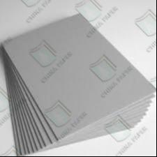 China 0.45mm - 4.0mm Both Sides Grey Paper Board High Stiffness for Puzzle/ Grey Chip Board for sale