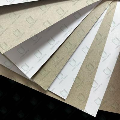 China Single Side Durable Coated Duplex Board With Back Grey For Packaging And Printing for sale