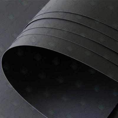 China Smooth and Durable Black Cardboard for Offset Printing and Packaging for sale