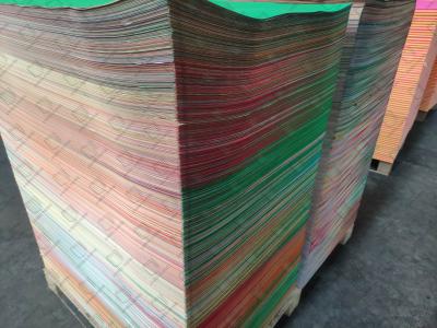 China Pure Pulp Uncoated Woodfree Color Paper For Offset Printing for sale