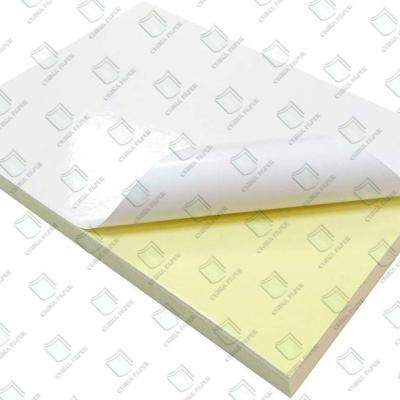 China Waterproof 60gsm Self Adhesive Thermal Paper For Label Laser Printing for sale