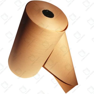 China Kraft Paper Rolls Stretchable Printing Kraft Paper Board for sale