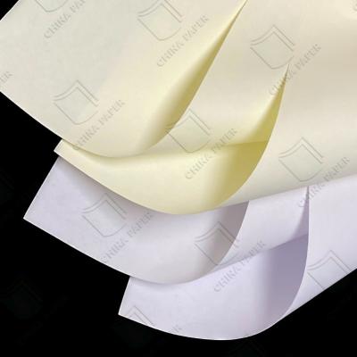 China 98%-103% Whitness Woodfree Uncoated Paper Smooth Book Printing Paper High White Bond Paper for sale