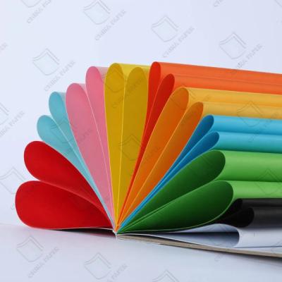 China Color Paper For Making Handicraft Printing Office Documents And Paper Stationery for sale