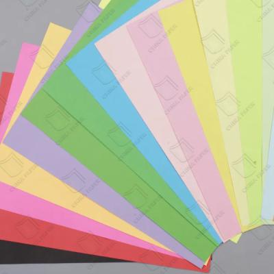 China Copy Colored Bristol Paper Board OEM Colored Cardboards 100% Wood Pulp for sale