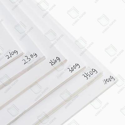 China 1.35MM 1.5MM  Ivory Board Paper For Making Name Card for sale