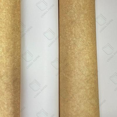 China Coated Grease Proof Food Packing Box CKB China Paper Manufacturer Kraft Paperboard for sale